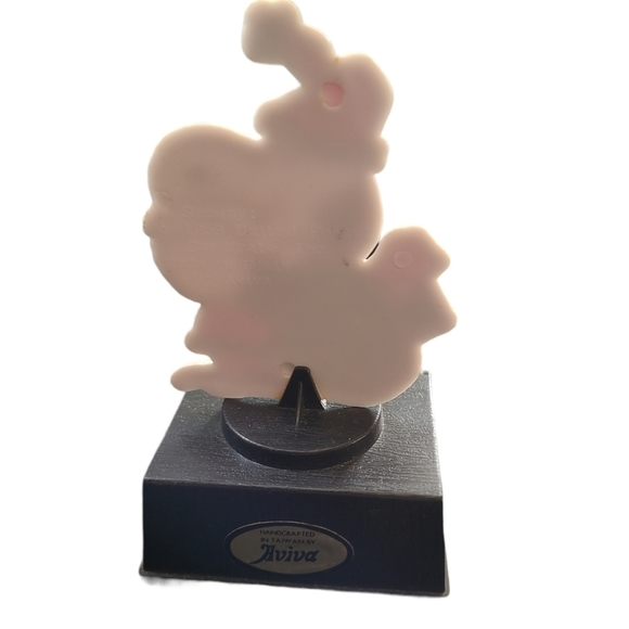 AVIVA Vintage Snoopy Peanuts Trophy Figure Santa Merry Christmas UFS - Picture 2 of 5